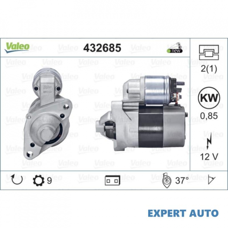 Demaror Renault CLIO (B/C57_, 5/357_) 1990-1998 #2 11017840