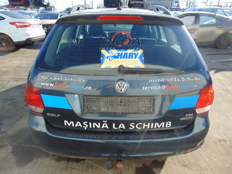 Dezmembram VW Golf 6, 1.6 tdi, Tip Motor CAY, An fabricatie 2010