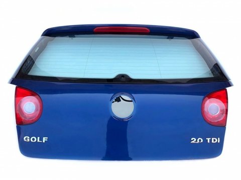 Dezmembrari Haion Cu Luneta Oe Volkswagen Golf 5 2003-2009 Hatchback 1K6827025H Albastru Metalizat + Lampi