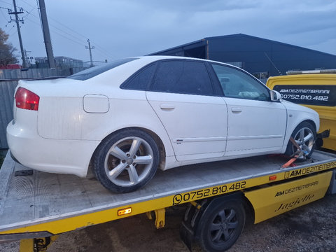 Dezmembrez Audi A4 B7 2.0 TDI cod BPW 140CP an 2007