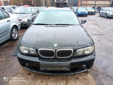 Dezmembrez BMW E46 NEGRU IN 2 USI