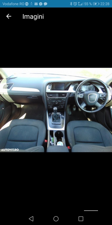 Dezmembrez piese Audi a4 b8 an fabr 2010