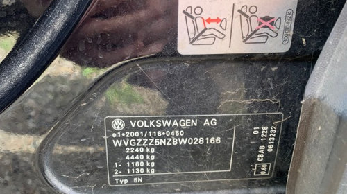 Dezmembrez vw tiguan 2009