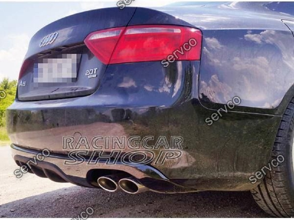 Difuzor bara spate Audi A5 Sportback ABT S5 2009-2012 v2