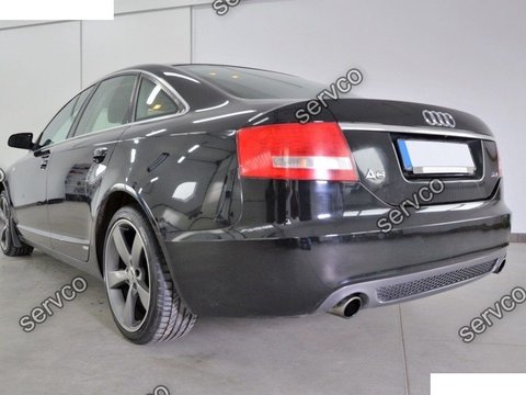 Difuzor bara spate Audi A6 C6 S line Sedan Limuzina 2004-2008 v3