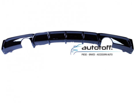 Difuzor bara spate BMW F30 F31 Seria 3 (11-18) Black Look