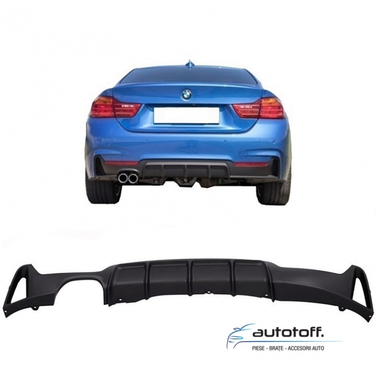 Difuzor bara spate BMW Seria 4 F32/F33/F36 (2013+)