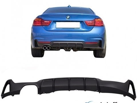 Difuzor bara spate BMW Seria 4 F32/F33/F36 (2013+) M-Performance Design