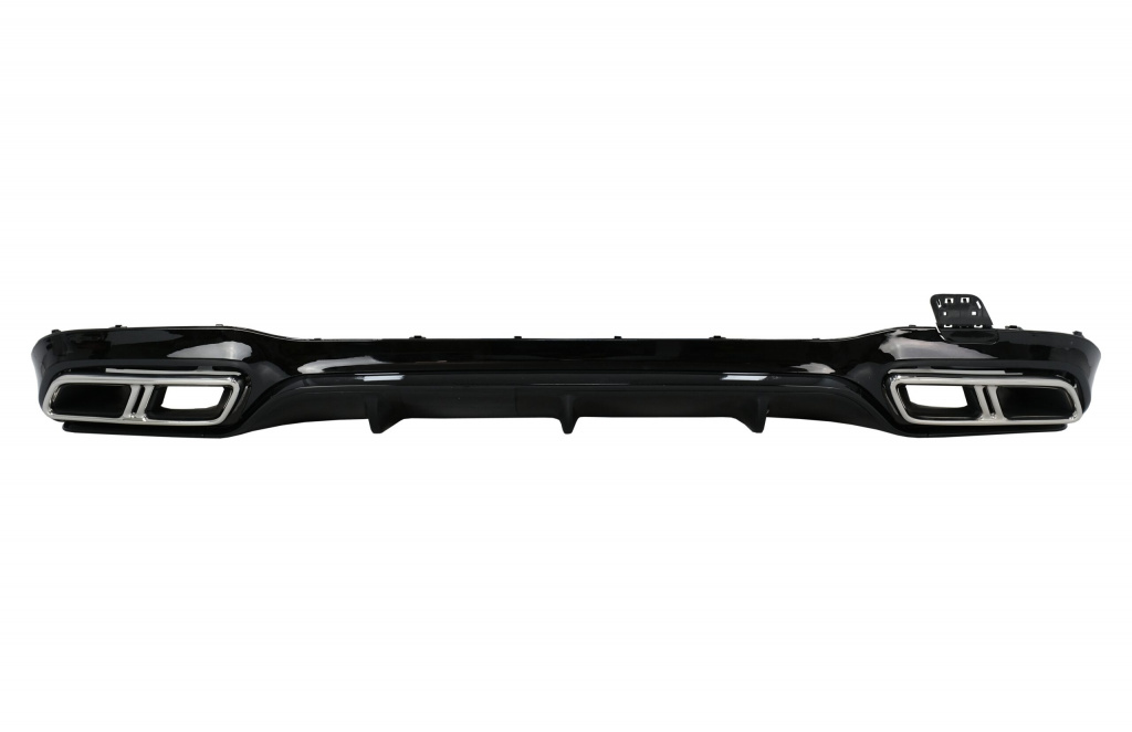 Difuzor Bara Spate cu Ornamente evacuare compatibil cu Mercedes E-Class W213 (2016-2019) E63S Design MERCEDES E-CLASS Sedan (W213) (2016-2019)
