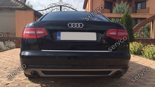 Difuzor bara spate sline audi a6 c6 4f f