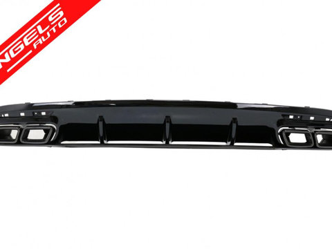 Difuzor cu tobe Negre Mercedes S-Class C217 Coupe 14 S63 Facelift