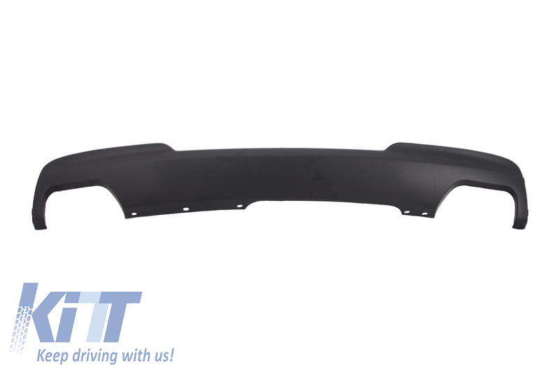 Difuzor de aer cu evacuare dubla compatibil cu BMW F10 Seria 5 (2011-2013) M-Technik Design