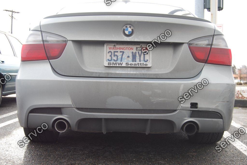 Difuzor lip buza spoiler bara spate BMW 