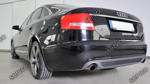 Difuzor S Line Audi A6 C6 4F Sedan ver3