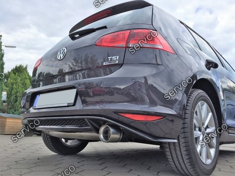 Difuzor tuning sport prelungire bara spate VW Golf 7 GTI 2012-2016 v1