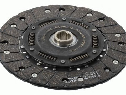 Disc ambreiaj AUDI A4 (8E2, B6) (2000 - 2004) SACHS 1878 001 193 piesa NOUA