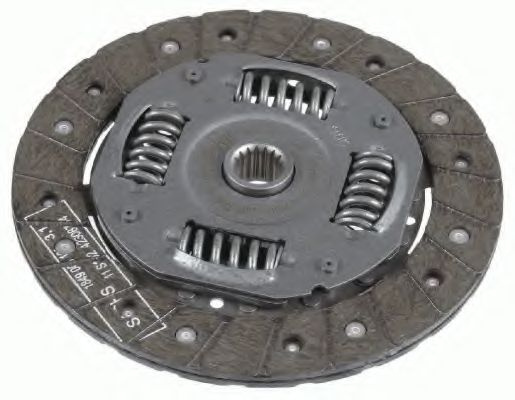 Disc ambreiaj FORD FIESTA Mk IV (JA_, JB_) (1995 - 2002) SACHS 1878 001 816