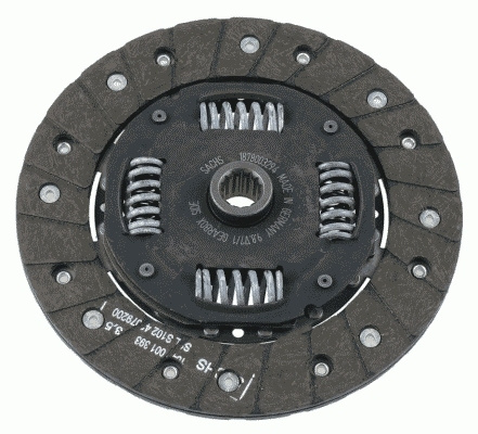 Disc ambreiaj # Opel Corsa 1.0 c [f08; f68] benzina 58cp/43kw Z 10 XE 2000 2001 2002 2003 # 1878 003 294 # SACHS