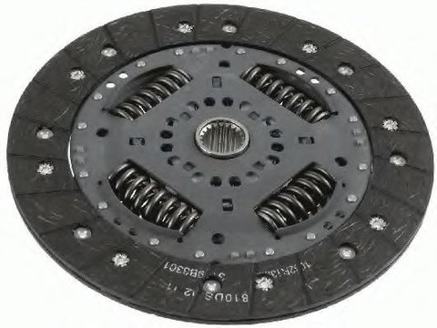 Disc ambreiaj RENAULT MASTER II Van (FD), OPEL MOVANO caroserie (F9), RENAULT MASTER II bus (JD) - SACHS 1878 600 658