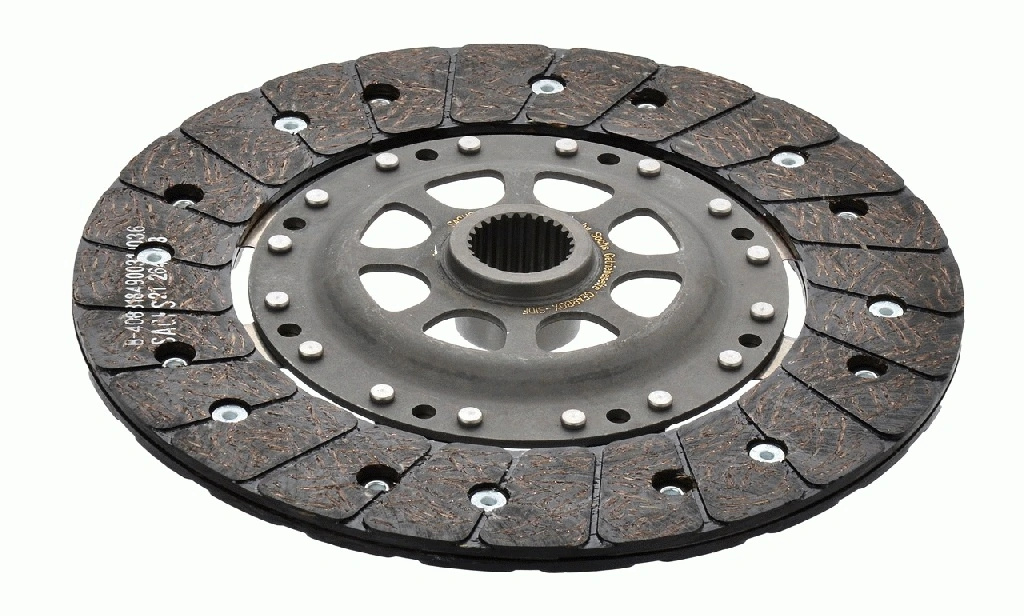 Disc ambreiaj SACHS VW LT 28-46 II platou / sasiu (2DC, 2DF, 2DG, 2DL, 2DM) 1996-2006 - 1864 528 442