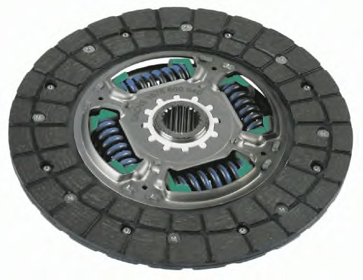 Disc ambreiaj # Toyota Fun 1.4 yaris verso [nlp2; ncp2] d-4d [nlp22] motorina 75cp/55kw 1ND-TV 2001 2002 2003 2004 2005 # 1878 600 940 # SACHS