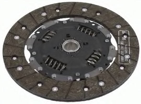 Disc ambreiaj # Vw Vento 1.6 bora v combi [1k5] benzina 102cp/75kw BGU; BSE; BSF; CCSA 2007 2008 2009 # 1878 059 832 # SACHS