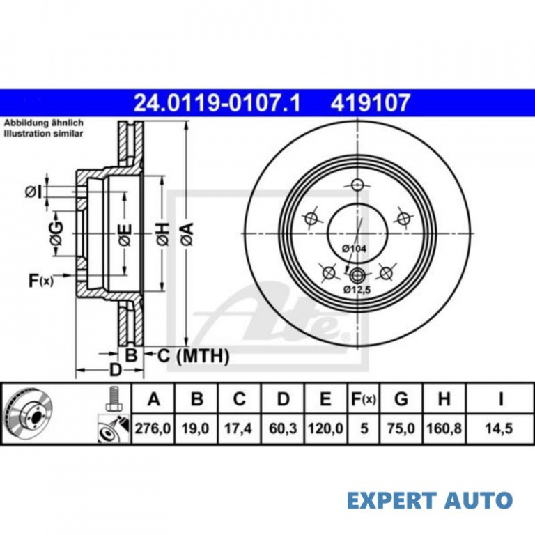 Disc de frana BMW 3 cupe (E46) 1999-2006 #8 09772710