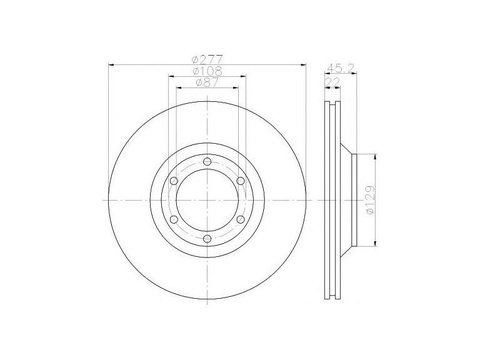 Disc de frana Mitsubishi GALLOPER (JK-01) 1998-2003 #2 0986479702