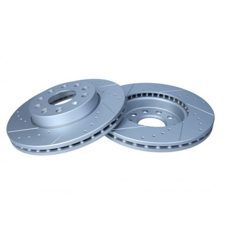 Disc de frana perforat si canelat pentru SKODA OCTAVIA 1.0-2.0 12- DF6903S