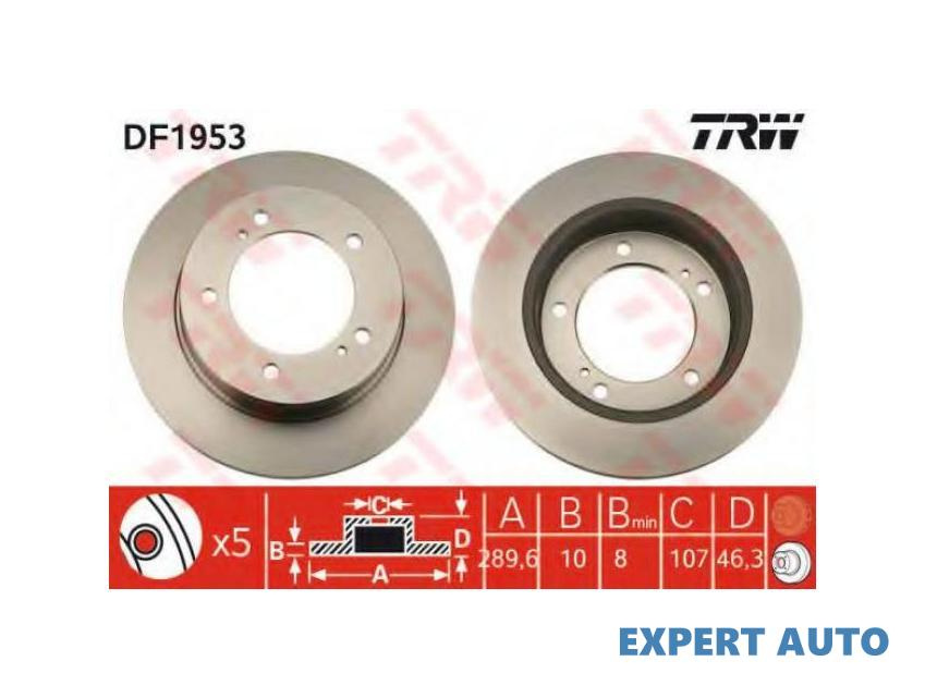 Disc de franare Suzuki SAMURAI (SJ) 1988-2004 #8 08499410