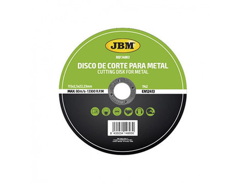 DISC DE TAIERE DEBITARE IN METAL 115 X 2.5 MM T42 JBM