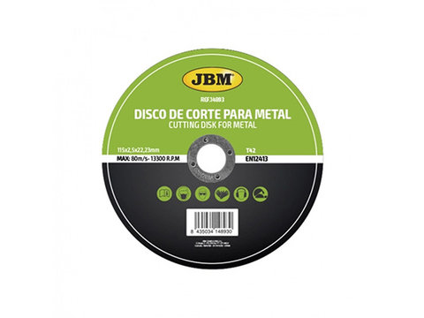 DISC DE TAIERE DEBITARE IN METAL 115 X 2.5 MM T42 JBM