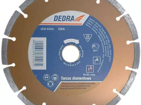Disc diamantat cu segmente 110 mm/22,2