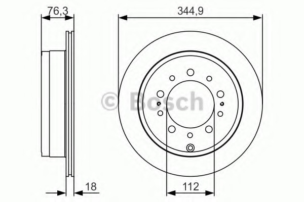 Disc frana # 0 986 479 R32 # BOSCH
