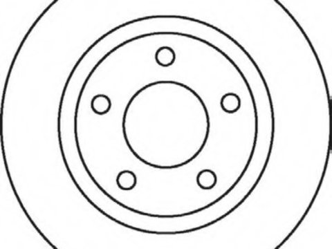 Disc frana 562060JC JURID pentru Audi A4 Audi A8 Vw Passat