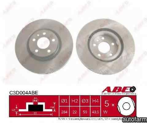 Disc frana ALFA ROMEO 156 932 ABE C3D004ABE