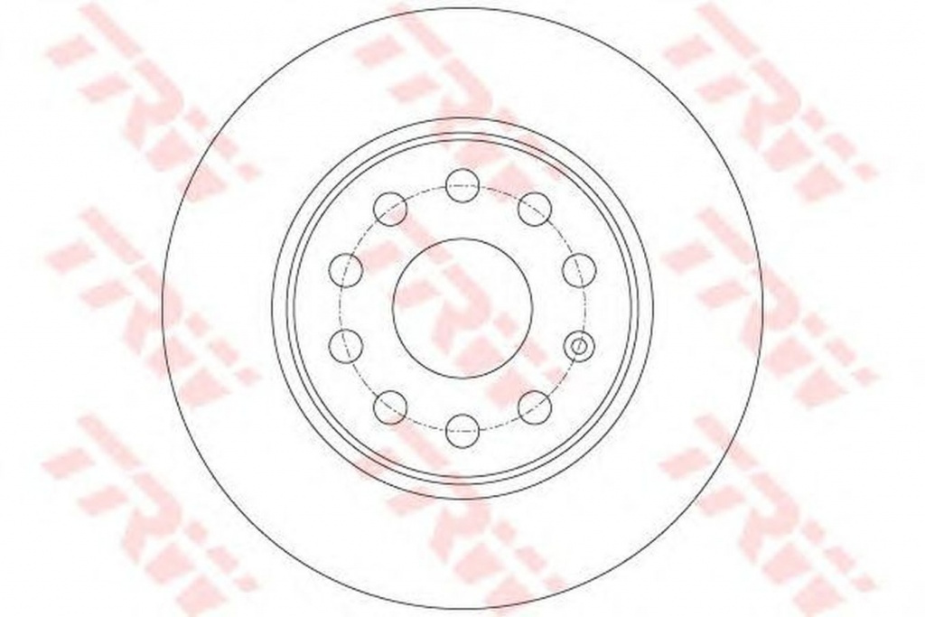 Disc frana AUDI A3 Cabriolet 8V7 TRW DF7911 PieseDeTop