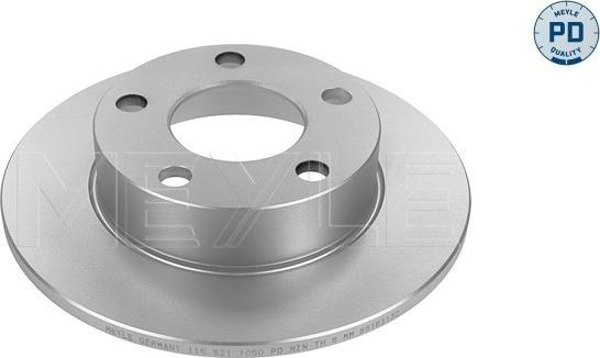 Disc frana AUDI A4 (8D2, B5), Sedan, 11.1994 - 12.2001 Meyle 115 521 0037/PD