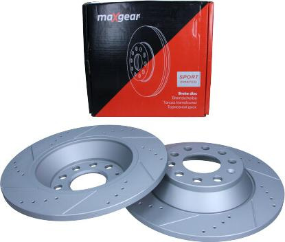 Disc frana AUDI A6/S6 III (4F2, C6) Sedan, 04.2004 - 08.2011 Maxgear 19-1228SPORT