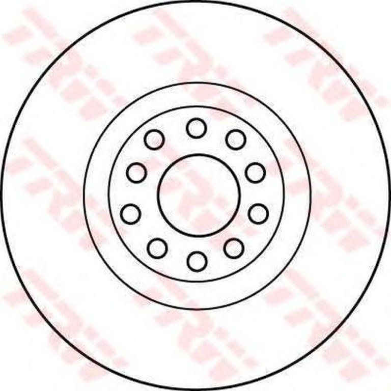 Disc frana AUDI A8 4E TRW DF4209S