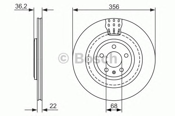 Disc frana AUDI A8 (4H_) - Cod intern: W20270949 - LIVRARE DIN STOC in 24 ore!!!