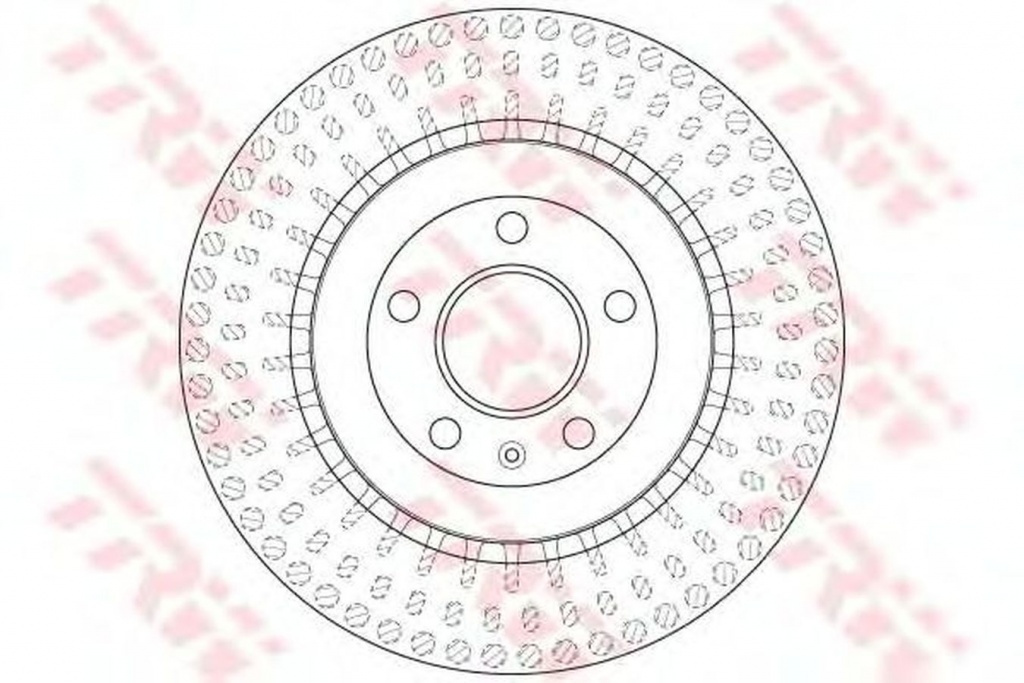 Disc frana AUDI A8 4H TRW DF6175S PieseDeTop