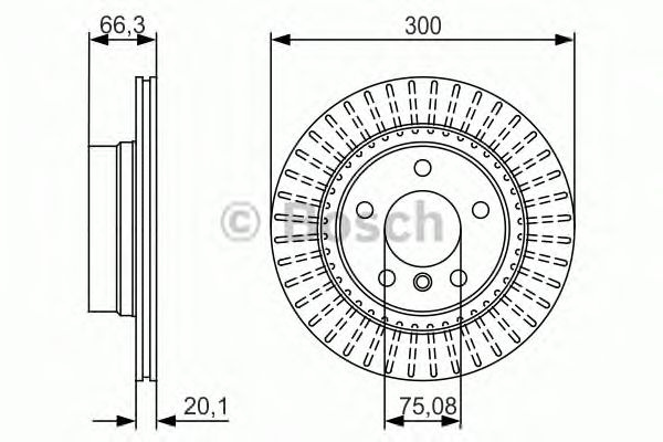 Disc frana BMW 1 (F21) - Cod intern: M20345899 - LIVRARE DIN STOC in 24 ore!!!