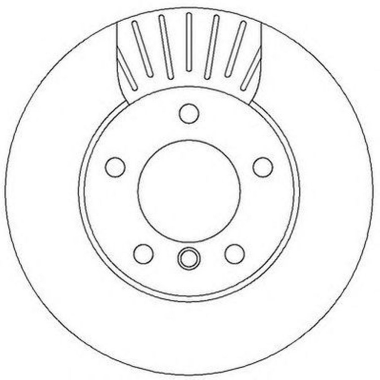 Disc frana BMW 1 F21 JURID 562313J