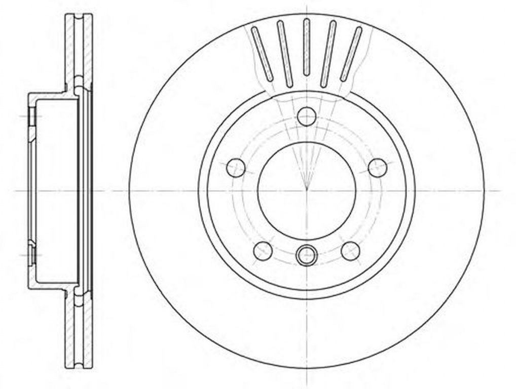 Disc frana BMW 3 Cabriolet E36 ROADHOUSE 6324.1