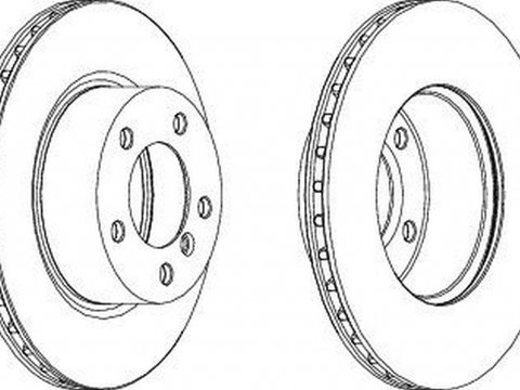 Disc frana BMW 3 E90 FERODO DDF1229