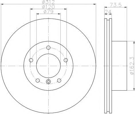 Disc frana BMW 3 limuzina (E90), BMW 3 Touring (E91), BMW 3 cupe (E92) - TEXTAR 92176103