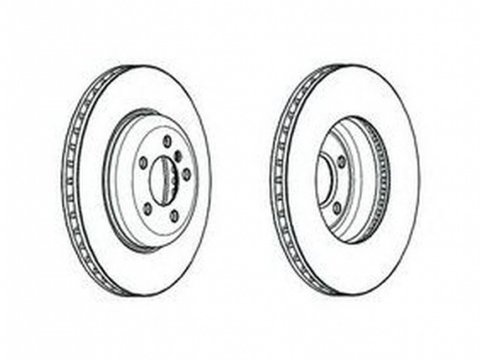 Disc frana BMW 5 F10 F18 FERODO DDF2047