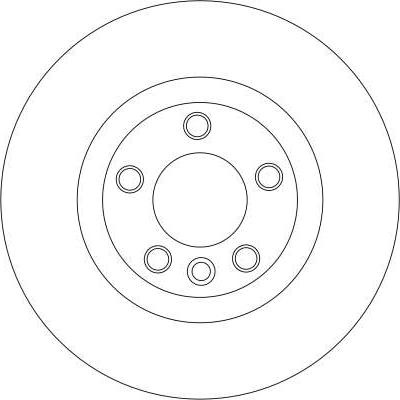 Disc frana BMW (BRILLIANCE) 5 SERIES (E60) TRW DF4360