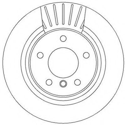 Disc frana BMW Seria 1 (F21) (2011 - 2016) MTR 12135430